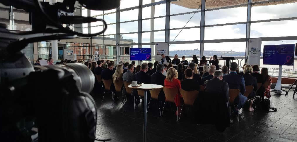 event filming Senedd wales